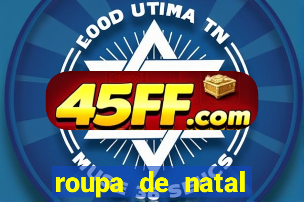 roupa de natal shih tzu